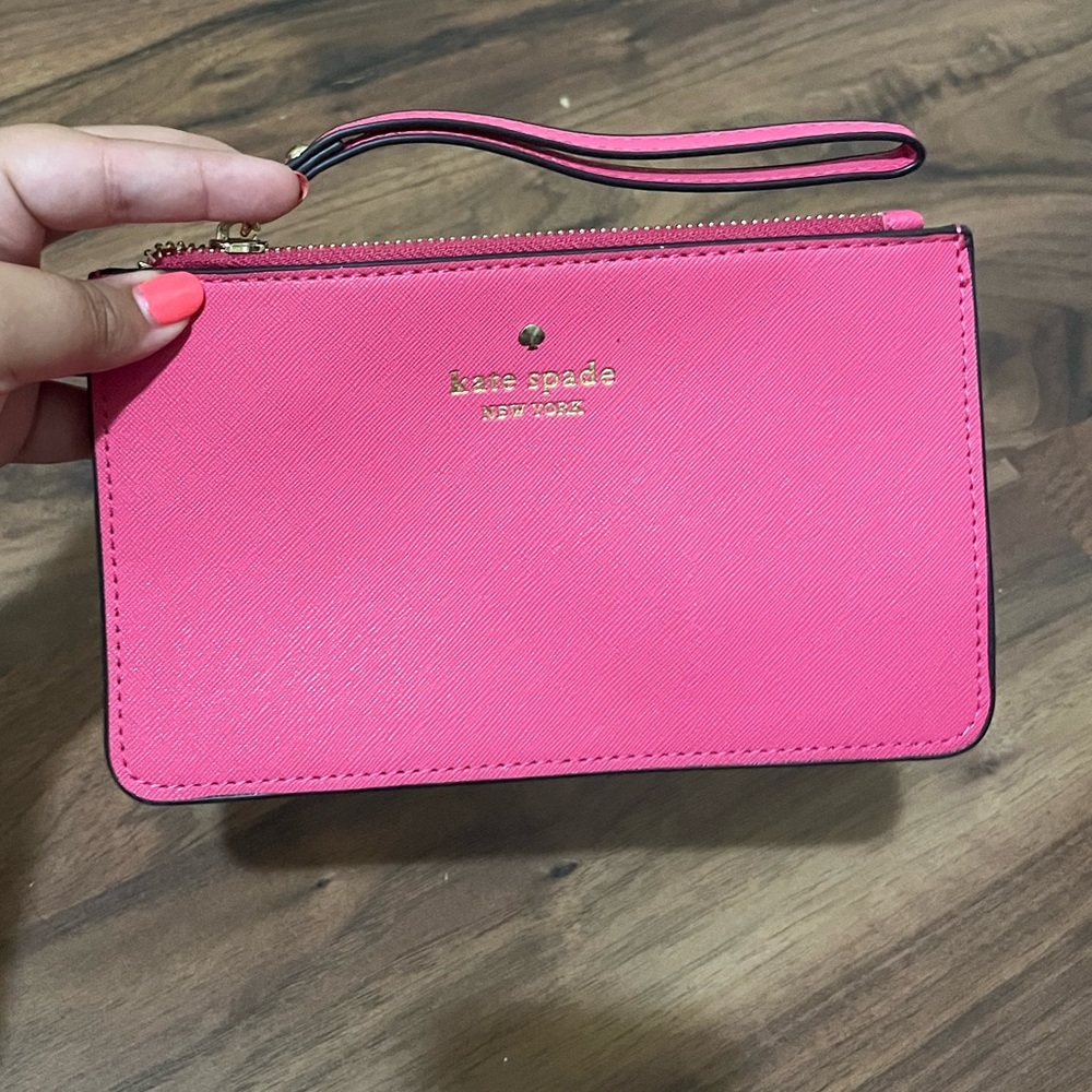 Kate spade wristlet. Pink